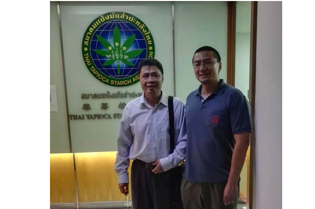 “淀粉世界”网黄盛秋先生与TTSA宋先生合影